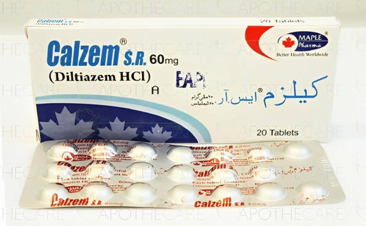 Tab Calzem SR 60mg - ValueBox