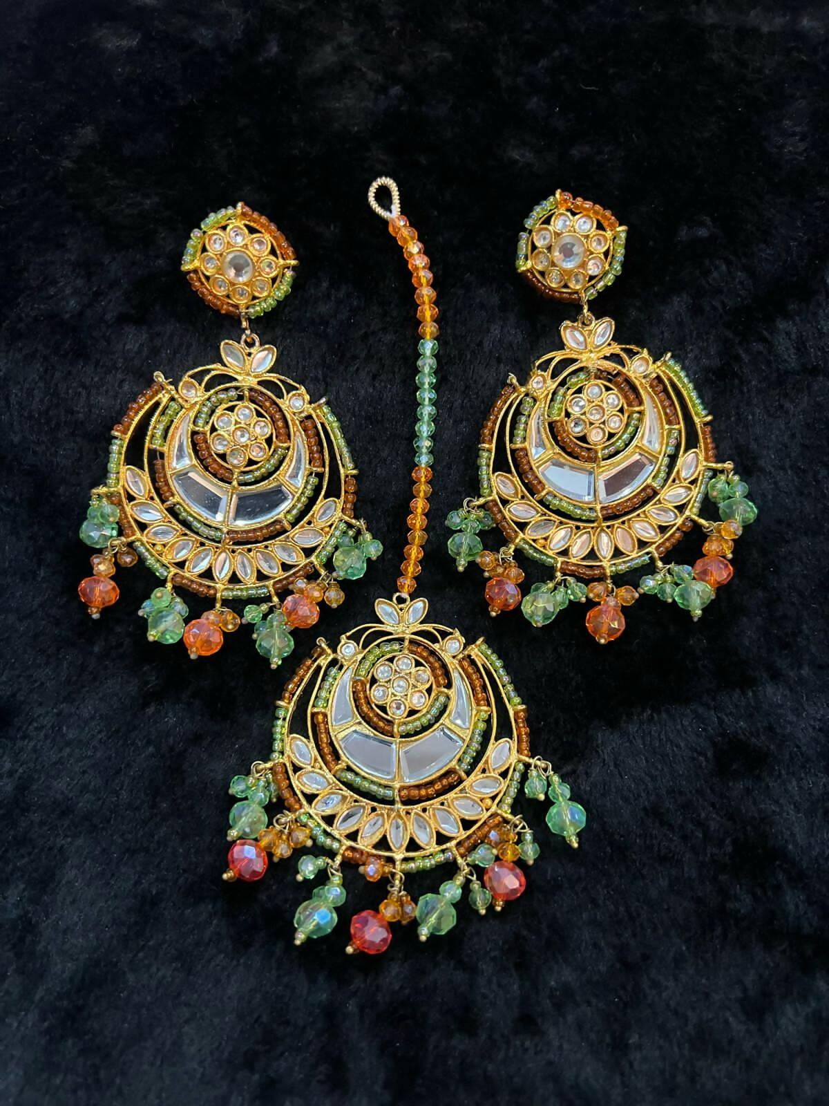 Bindiya Earrings in multi colour - ValueBox