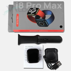 i8 Pro Max Smartwatch 1.8 inches HD IPS Heart Rate Bluetooth Call Waterproof IP67 Sport Smart Watch - ValueBox