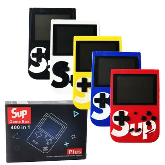 SUP 400 in 1 Games Retro Game Box Console Handheld Game PAD Gamebox - Black - ValueBox