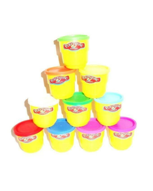 Pack of 10 - Play Dough - Multicolor