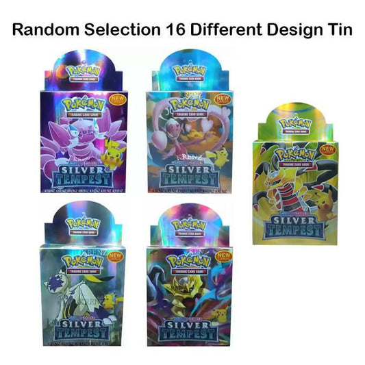52 Pc Pokemon Silver Tempest Trading Cards Game - Sword & Shield Edition Game - Random Card