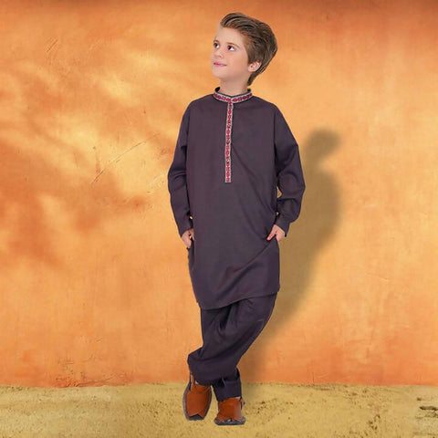 Chocolate Boy Shalwar Suit - ValueBox