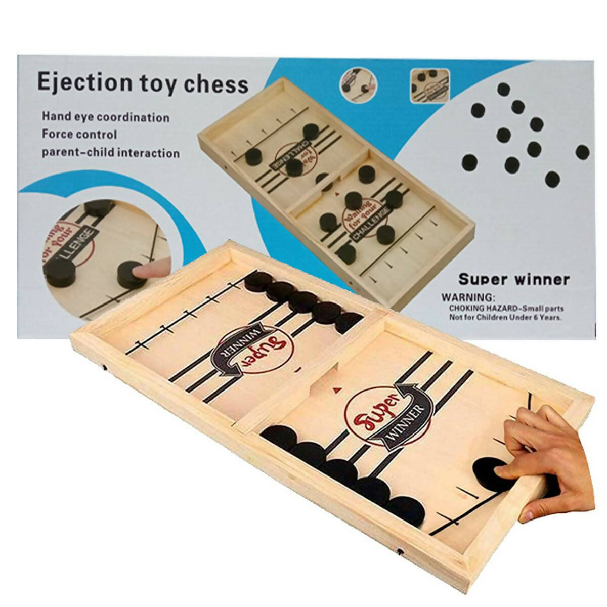 Pucket Wood Game - Small For kids