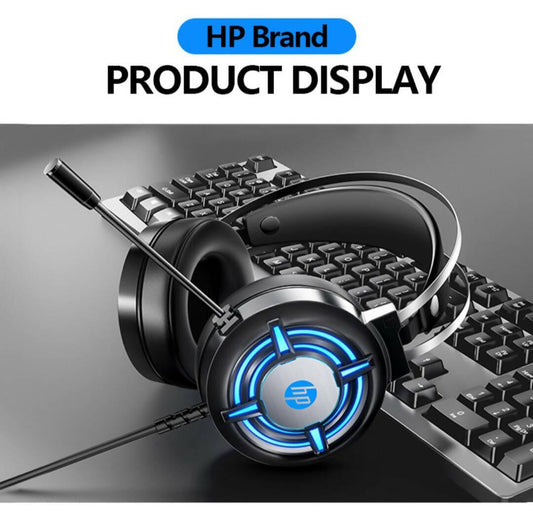 H120G computer notebook gamer beatstudio with microphone usb gaming earphones - ValueBox