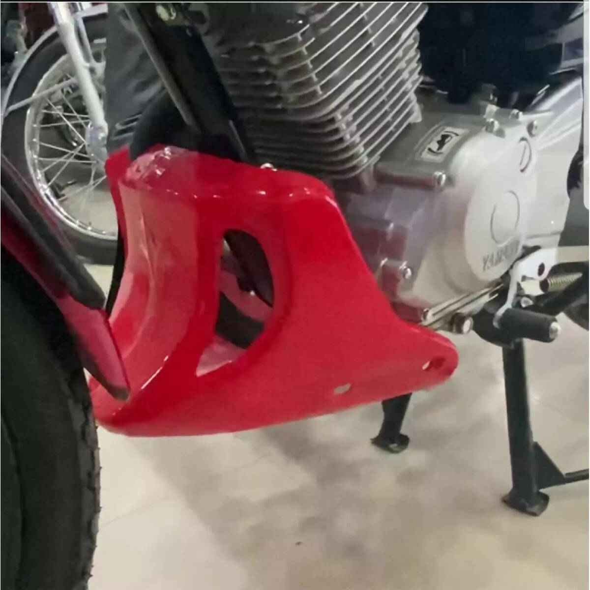 Engine Guard For YBR Red Color