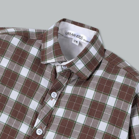 Brown Graph Shirts - ValueBox