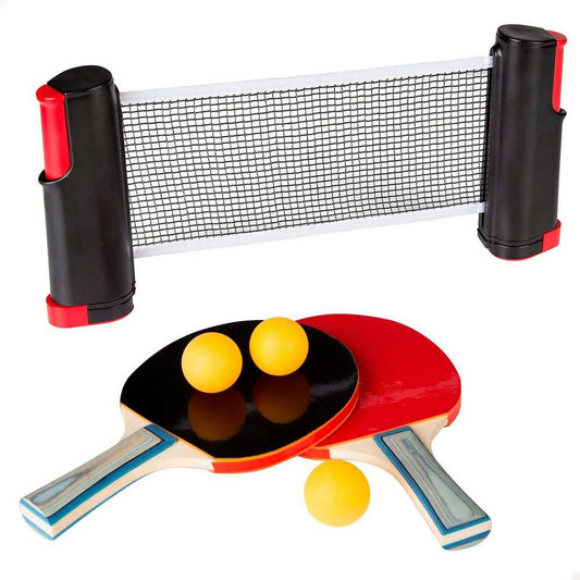 Ping Pong Table Tennis Racket Set With Net And Three Balls For Children, Kids