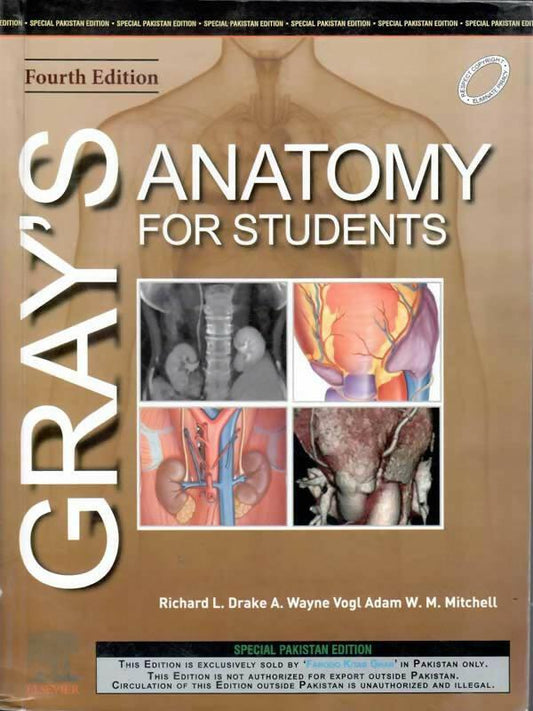 Grays Anatomy For Students 4th Edition Special Edition For Pakistan - ValueBox
