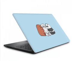 We Bare Bears, Cartoon, Cute Laptop Skin Vinyl Sticker Decal, 12 13 13.3 14 15 15.4 15.6 Inch Laptop Skin Sticker Cover Art Decal Protector Fits All Laptops - ValueBox