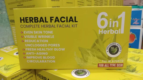 Kashee Pearl 6in1 Herbal Whitening Facial kit - ValueBox