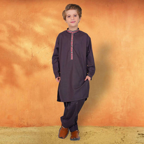 Chocolate Boy Shalwar Suit - ValueBox