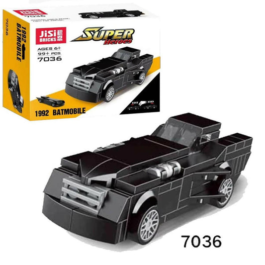 Batman 1992 Batmobile Car JISI Bricks Building Blocks - 7036 - ValueBox