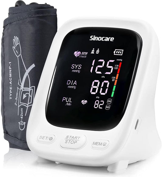 Sinocare Blood Pressure Machine Upper Arm