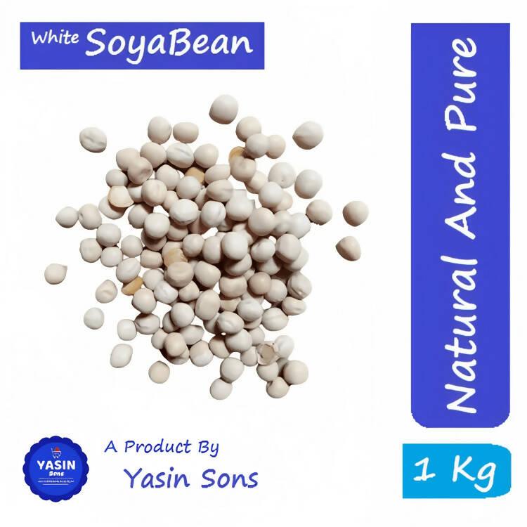 Soya Bean White Soya Beans Neat & Clean 1000 Grams - ValueBox