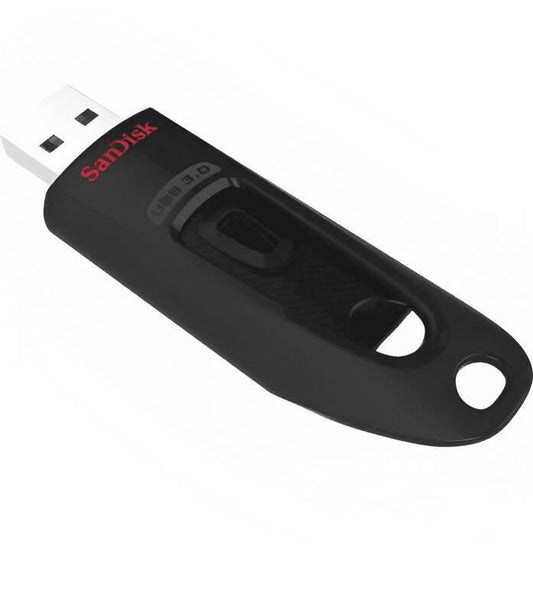 64GB Sandisk Ultra USB Flash Drive 3.0 - Black - Brand Warranty - SK-Ultra-Flash-64-1-ST