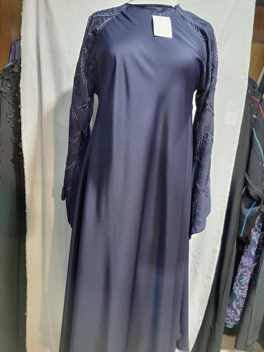 Stylish stiched embrioded abaya
