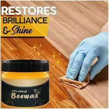 Imported Beeswax Furniture Polish 85ml / Beewax Wood Polish & Shiner / Wooden Table, Chair, and Floor Cleaner Bees Wax - ValueBox