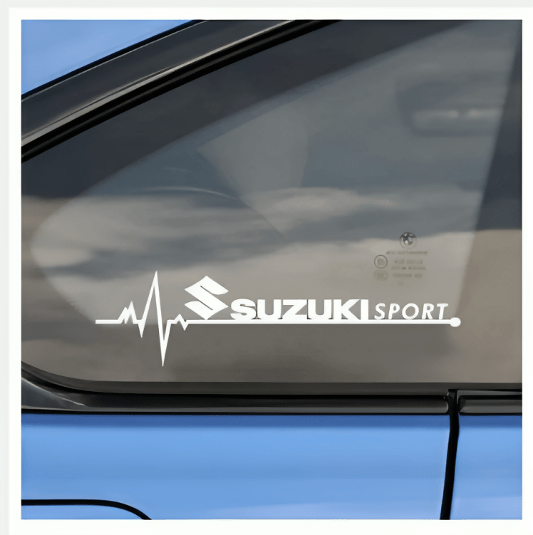 Car styling 2pcs Car Side window decoration SPORT Emblem body Stickers For Suzuki Accessories - ValueBox