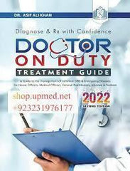 Doctor On Duty Book Treatment Guide By Dr Asif Ali Khan 2022 Edition - ValueBox