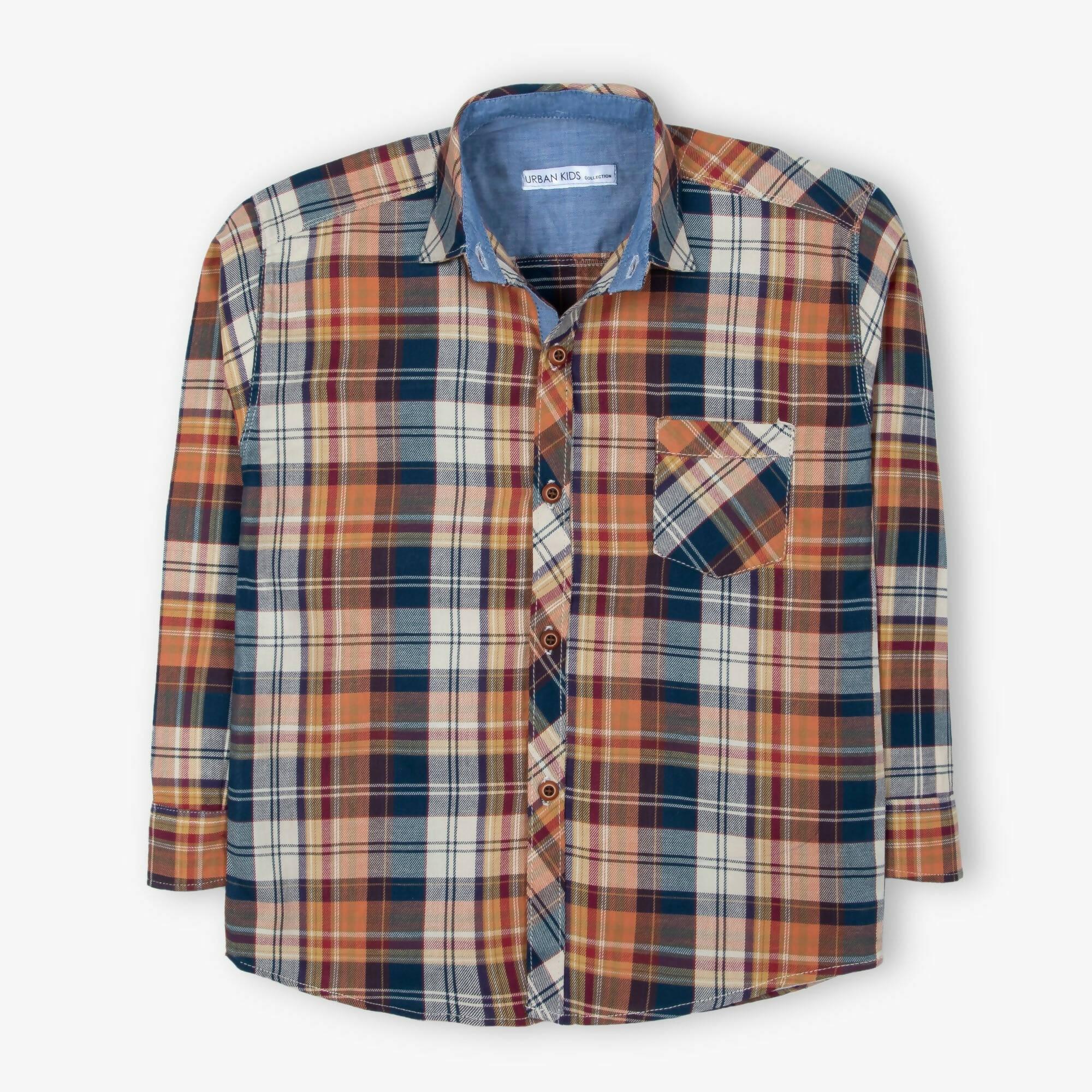 Multi Plaid Check shirt - ValueBox