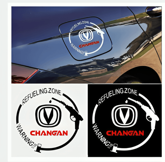 1pcs Car Waterproof Fuel Tank Cover Sticker For Changan alsvin karvaan Modified Car Sticker Special Body Decals Decoration Automobiles Car Accessories Car Sticker vinyl decal decorate sticker Waterproof Fashion Funny Car Styling Accessories accessories - ValueBox