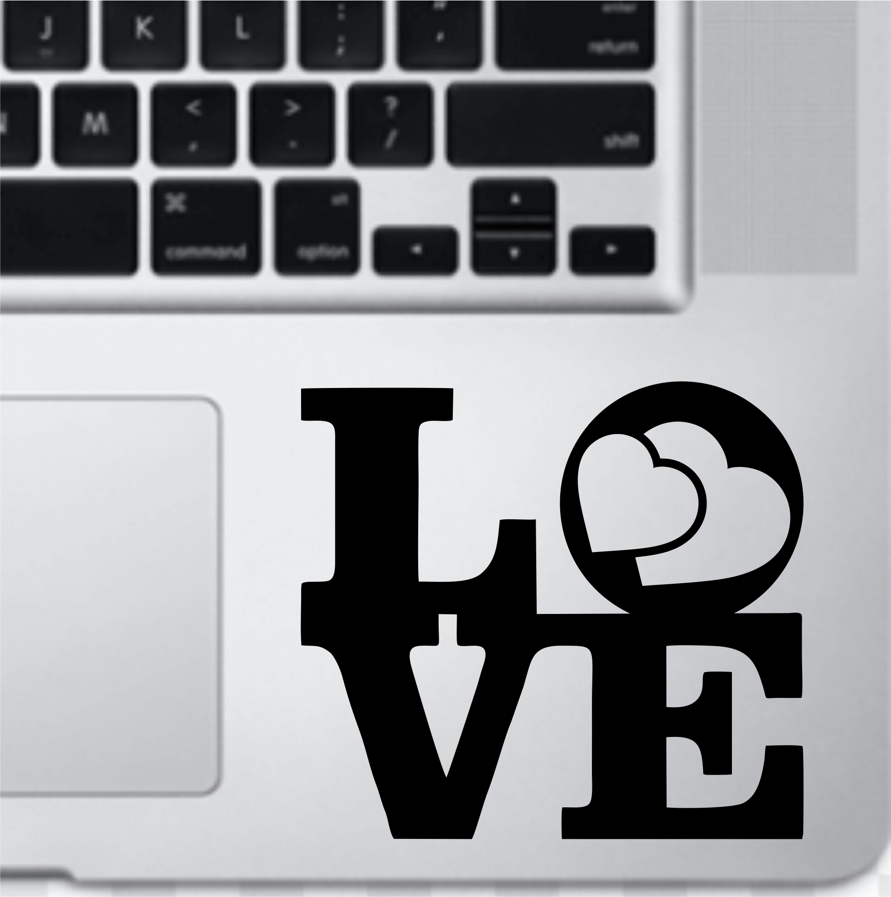 Love Vinyl Decal Laptop Sticker, Laptop Stickers for Boys and Girls, Bike Stickers, Car Bumper Stickers by Sticker Studio - ValueBox