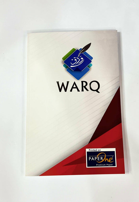 WARQ NARROW LINE REGISTER 400 PAGES IMPORTED PAPER - ValueBox