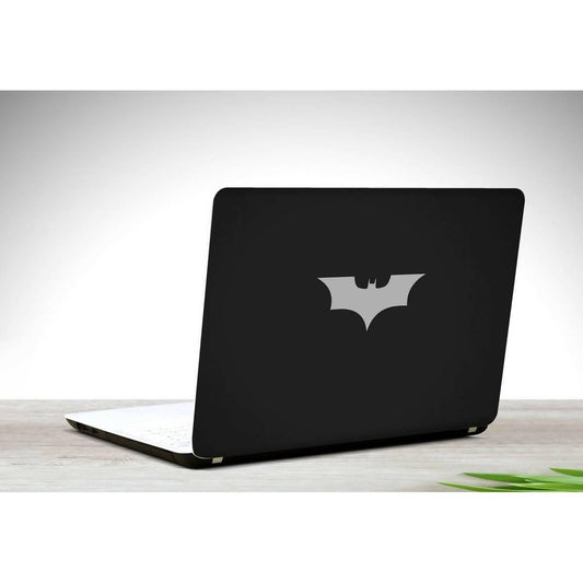 Batman Logo White Laptop Skin Vinyl Stickers - ValueBox