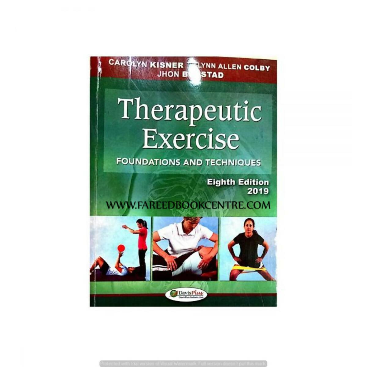 Therapeutic Exercise Foundations and Techniques, 8th Edition by Kisner - ValueBox