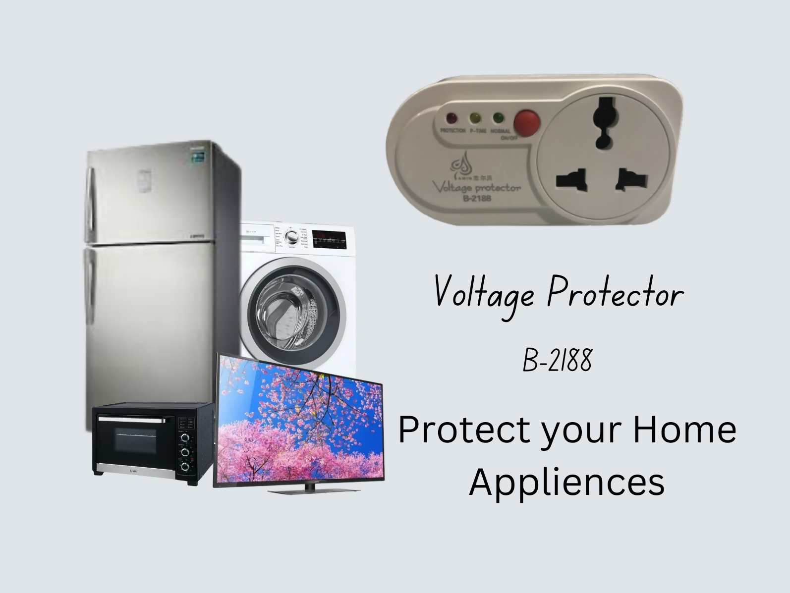 Voltage Protector B-2188 Fridge/AC/LED guard