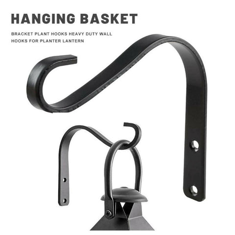 Iron Hook Garden Decoration Wall Hanging Hook Hanger - ValueBox