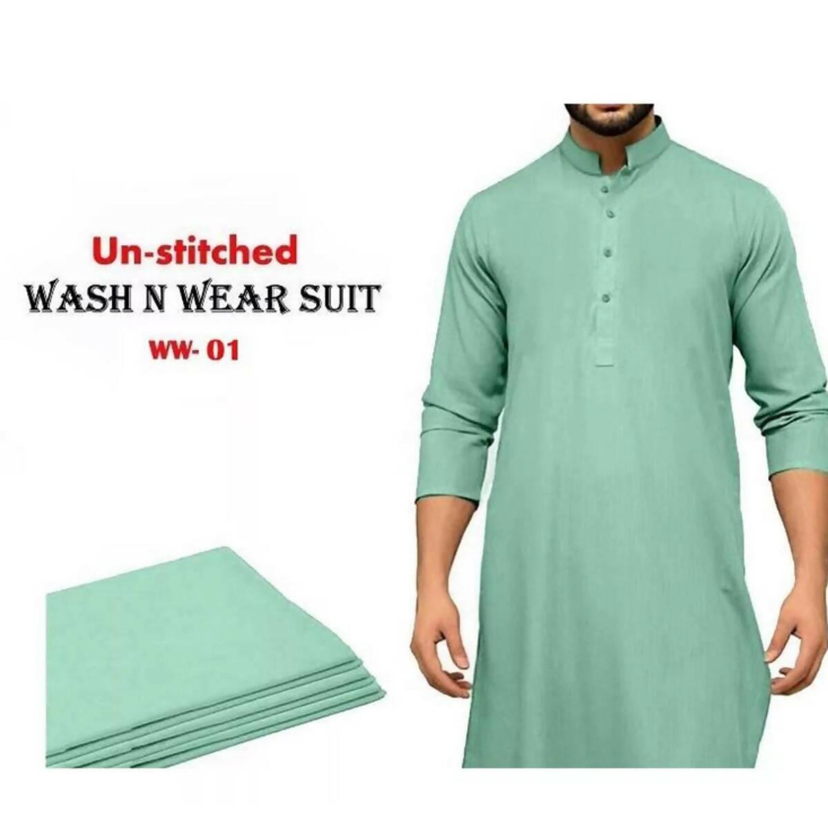 Pure wash N wear green suit - ValueBox