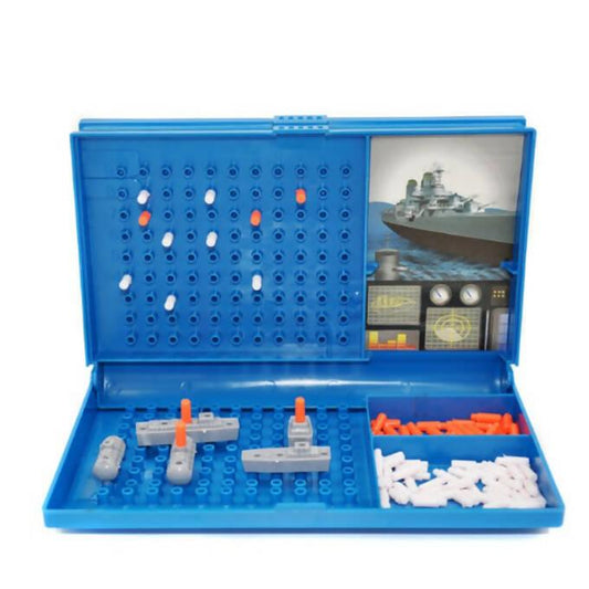The Sea Battle - 2 Player Battleship Strategy Board Game - ValueBox