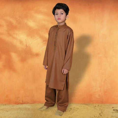 Embroidered Kurta Shalwar for boys - ValueBox