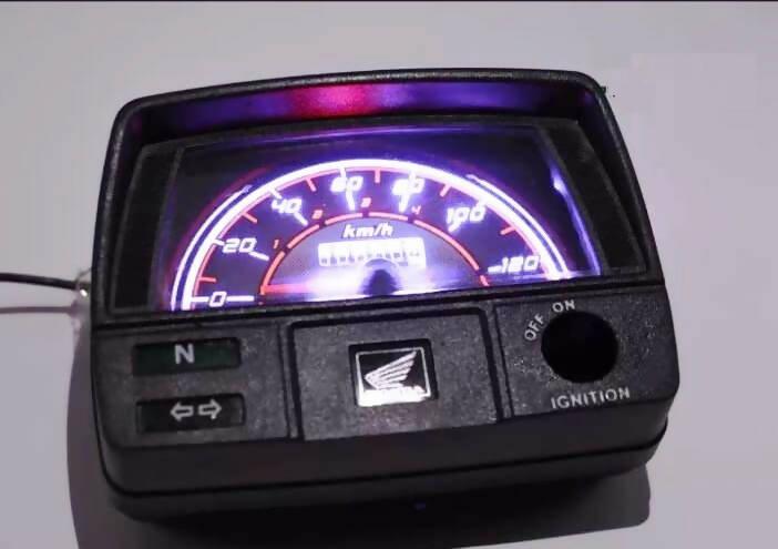 LED Backlight Glow Meter Speedometer for Honda CD 70 Motorcycle (New Model) - ValueBox