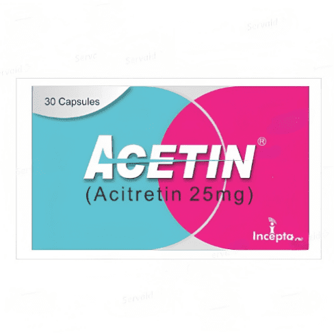 Acetin 25mg Cap 3x10 (L) - ValueBox