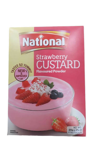 National Strawberry Custard 275gm