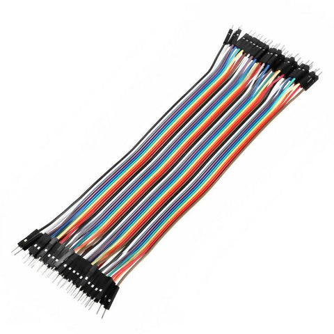 Breadboard Jumper Wire. Male to Male 20cm - ValueBox