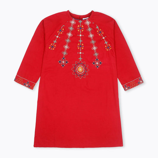 Summer Embroidered kurti