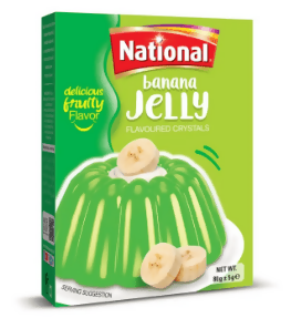 National Crystal Jelly Banana 80g