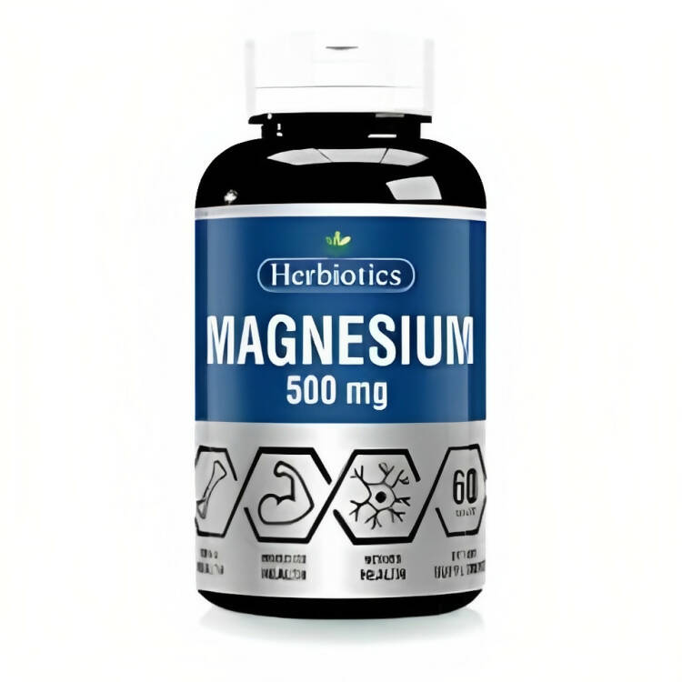 Tab Magnesium 500mg 60`s ( Herbiotics )