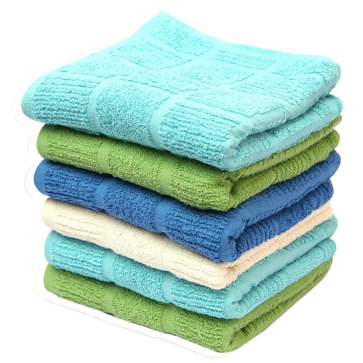 Hand Towel 6 Pcs Set Soft and Smooth 16 x 27 Inch