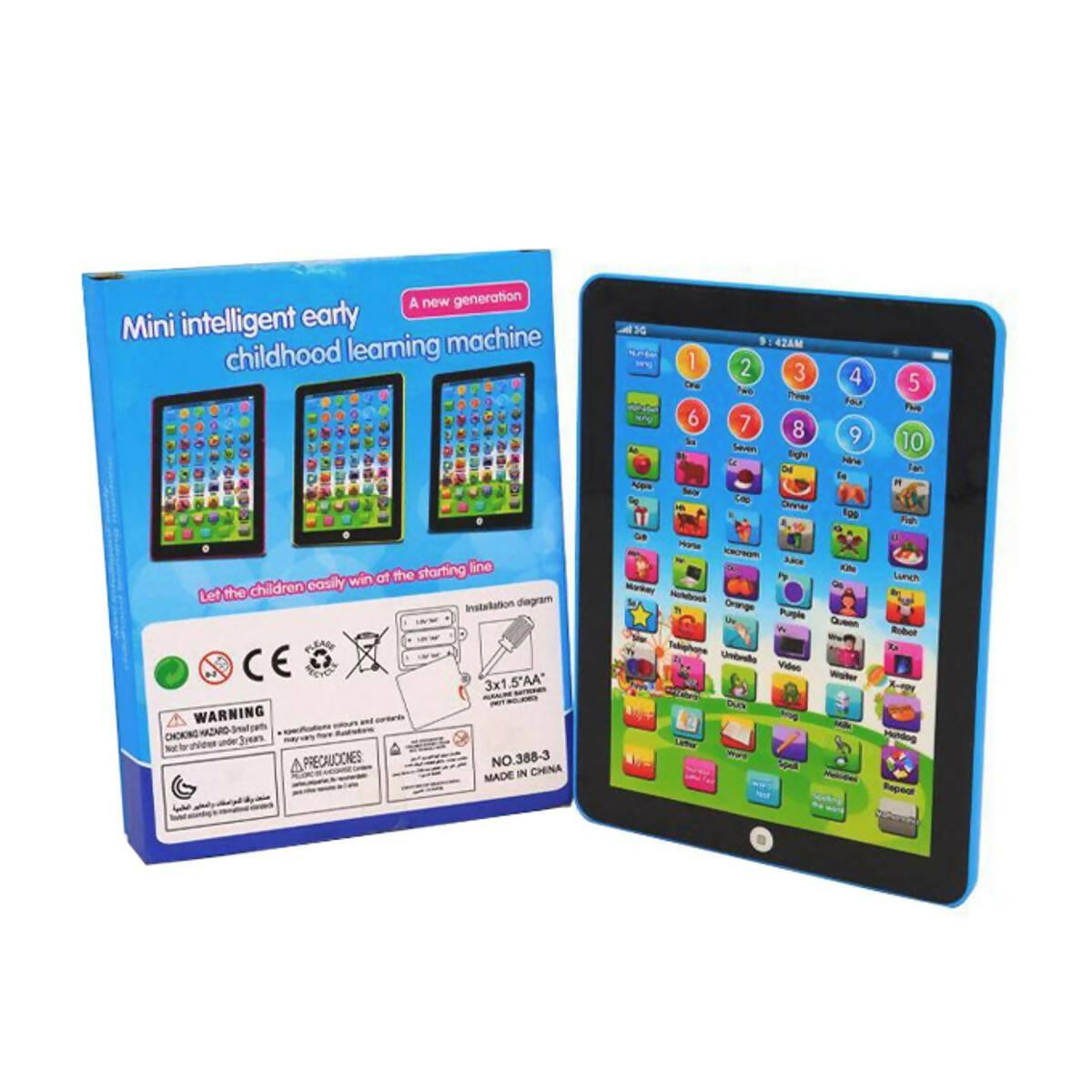 New Educational Tablet English Alphabets Words and Math Learning Machine for Kids - 7 inches - ValueBox