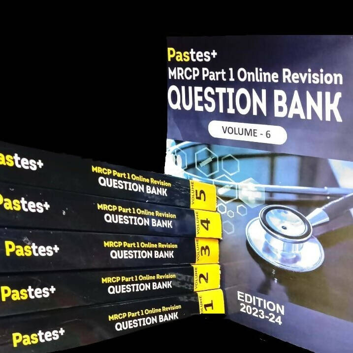Pastest MRCP Part 1 On Line Revision Question Bank Vol 1 To 6 2023 To 2024 MRCP NEW BOOKS N BOOKS