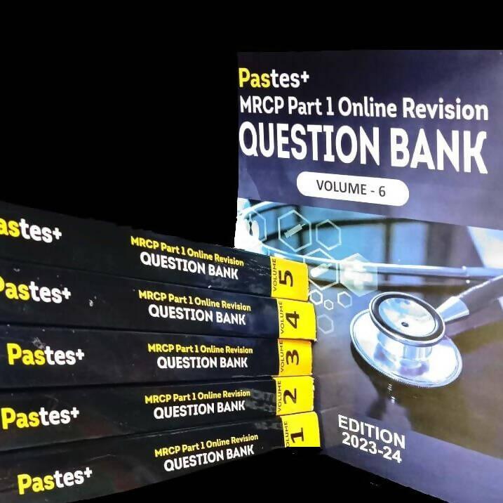 Pastest MRCP Part 1 On Line Revision Question Bank Vol 1 To 6 2023 To 2024 MRCP NEW BOOKS N BOOKS