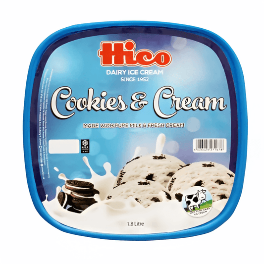 Hico Ice cream Tub Cookies & Cream 1.8 ltr