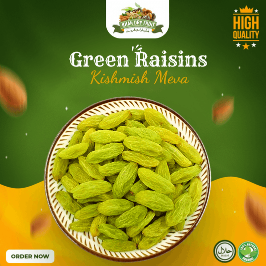 Green Kishmish / Raisins Fresh Stock - 500grams Pack