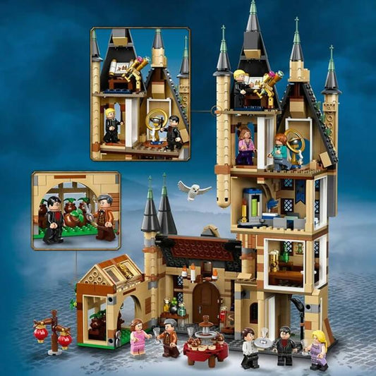 Harry Potter Hogwarts Astronomy Tower Building Blocks Set - A19023 - 971 pcs - ValueBox