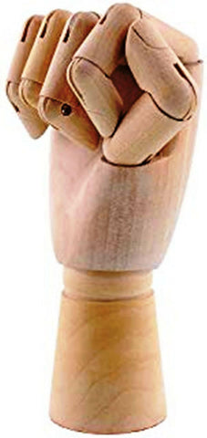 Wooden Female Hand Model for Sketching / Drawing For Artists - ValueBox